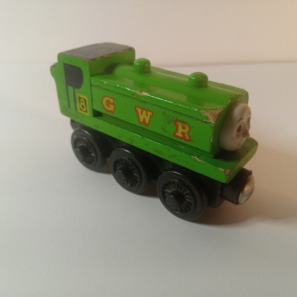 Other - Thomas Wooden Railway Train DUCK Engine #8 Vintage Thomas & Friends Engine Wood